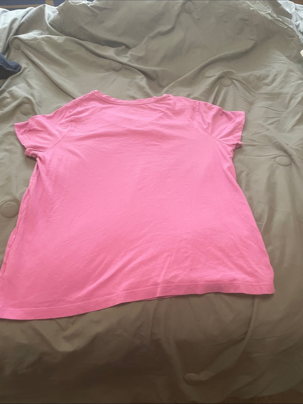 Time and Tru Bright Pink Short-Sleeve Tee